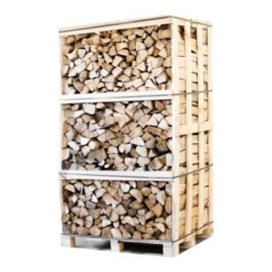 Palette 1.8RM kammergetrocknetes gespalten Hainbuche Brennholz 25cm